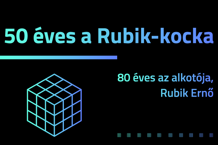 50 éves a Rubik-kocka